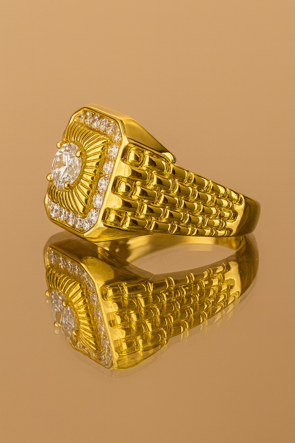 Anillo de Hombre Sol Imperial