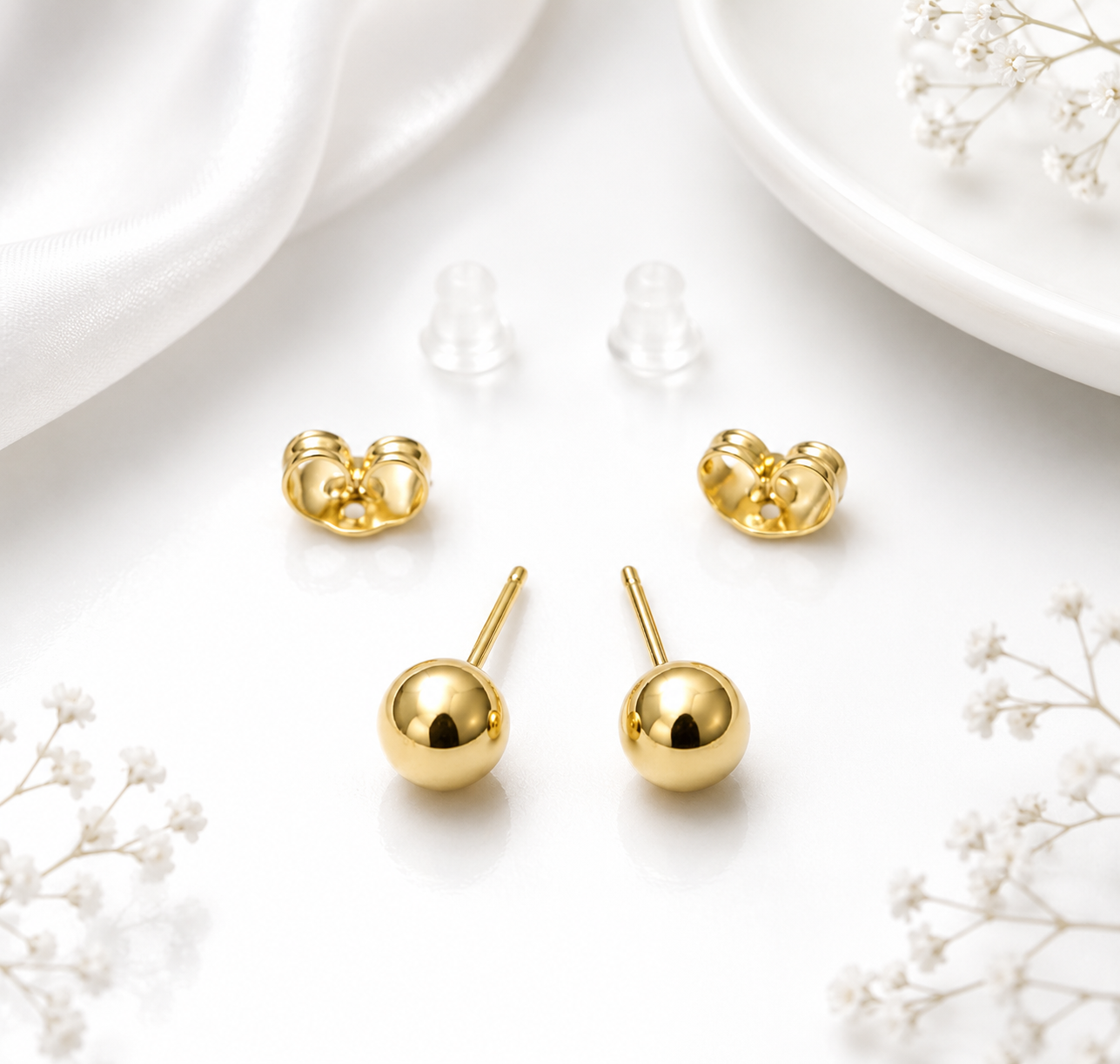 Aretes Clásicos de Bolita