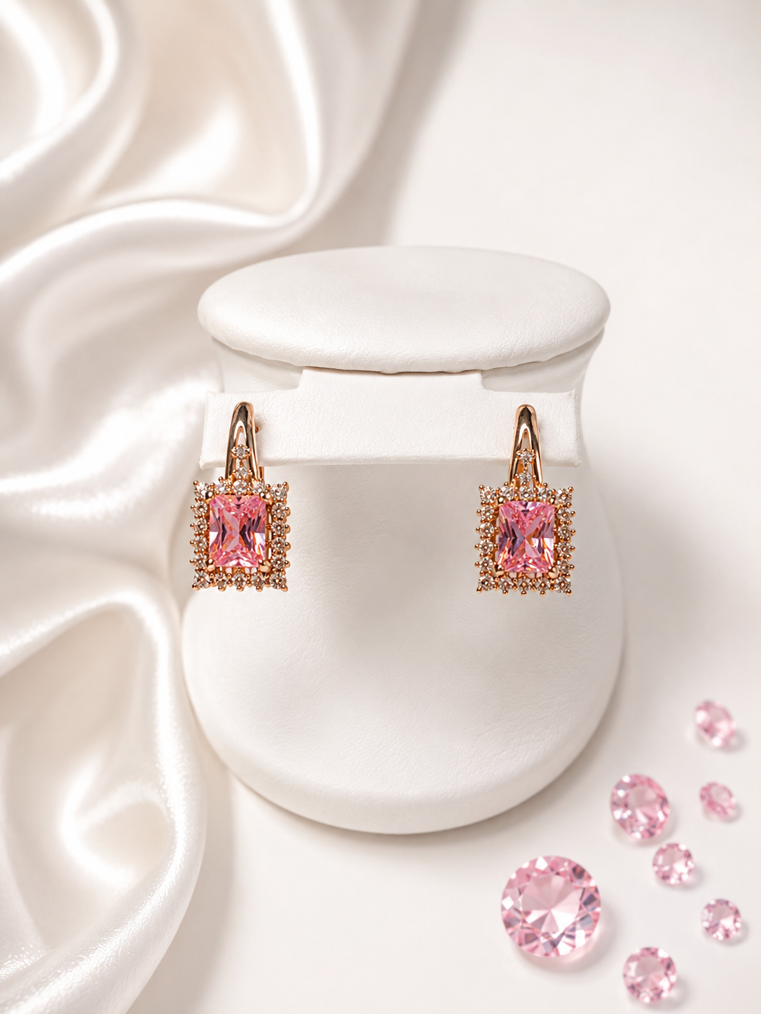 Set Elegancia Piedra Rosa