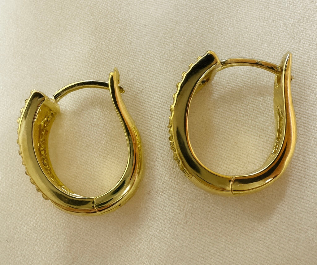Aretes Aro Royal Dorado