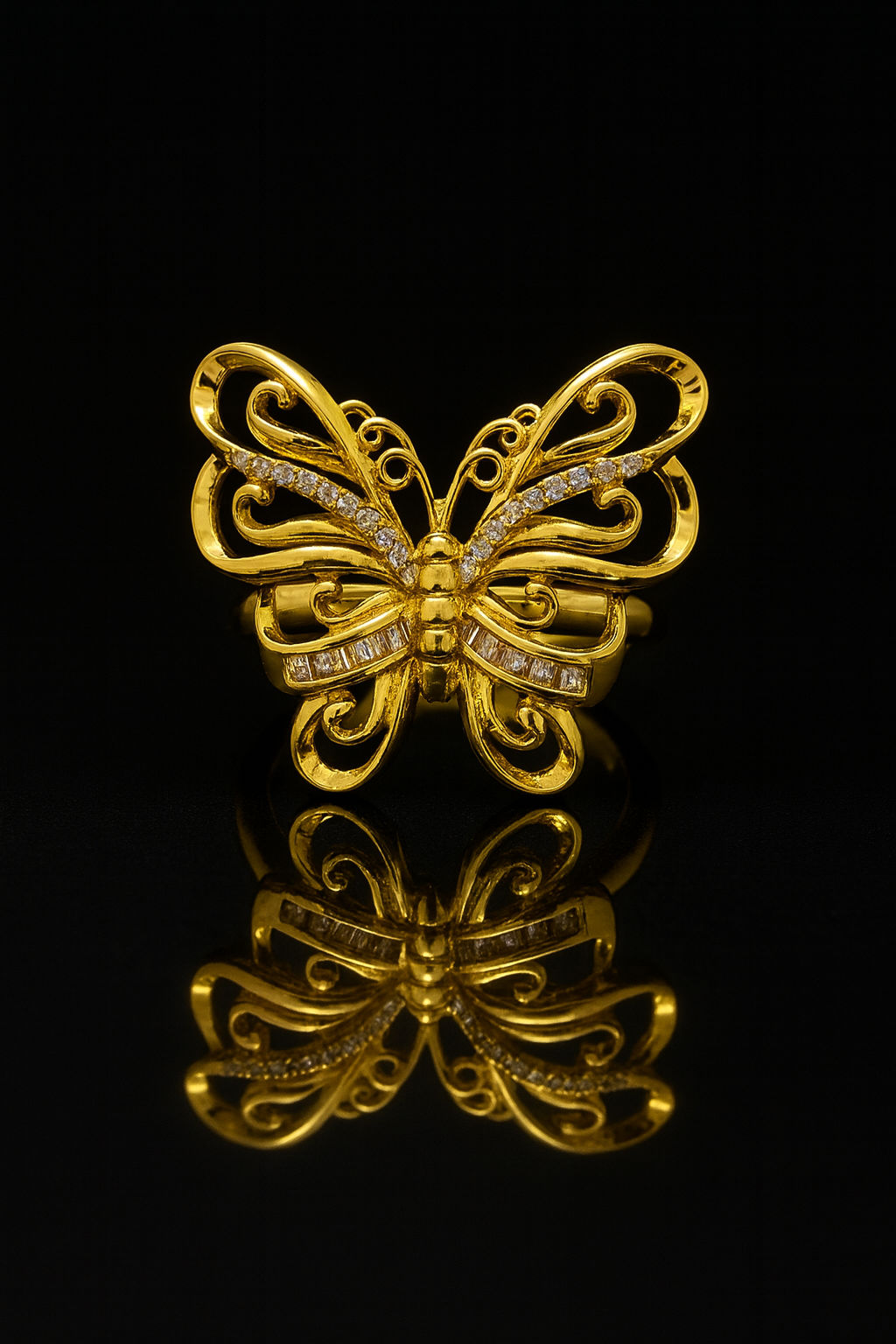 Anillo Mariposa Gigante