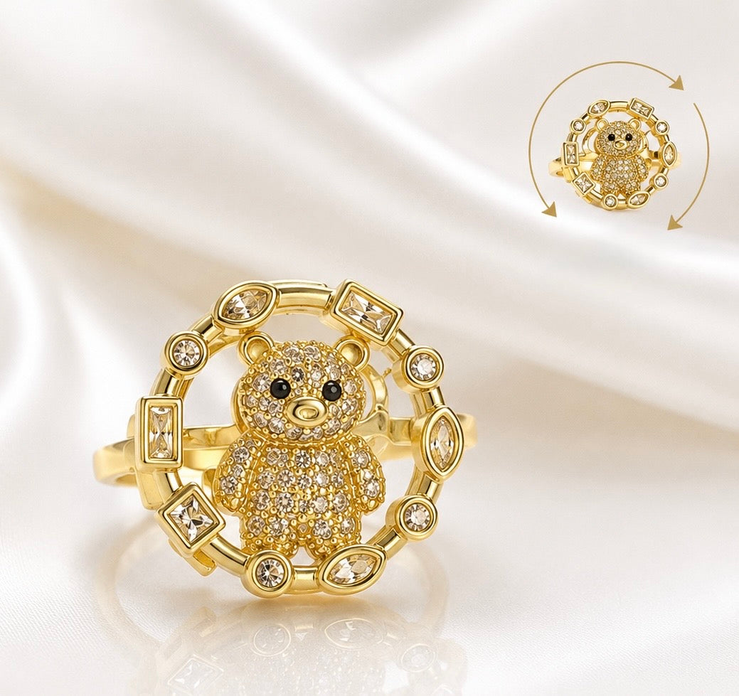Anillo Teddy Luxury Shine