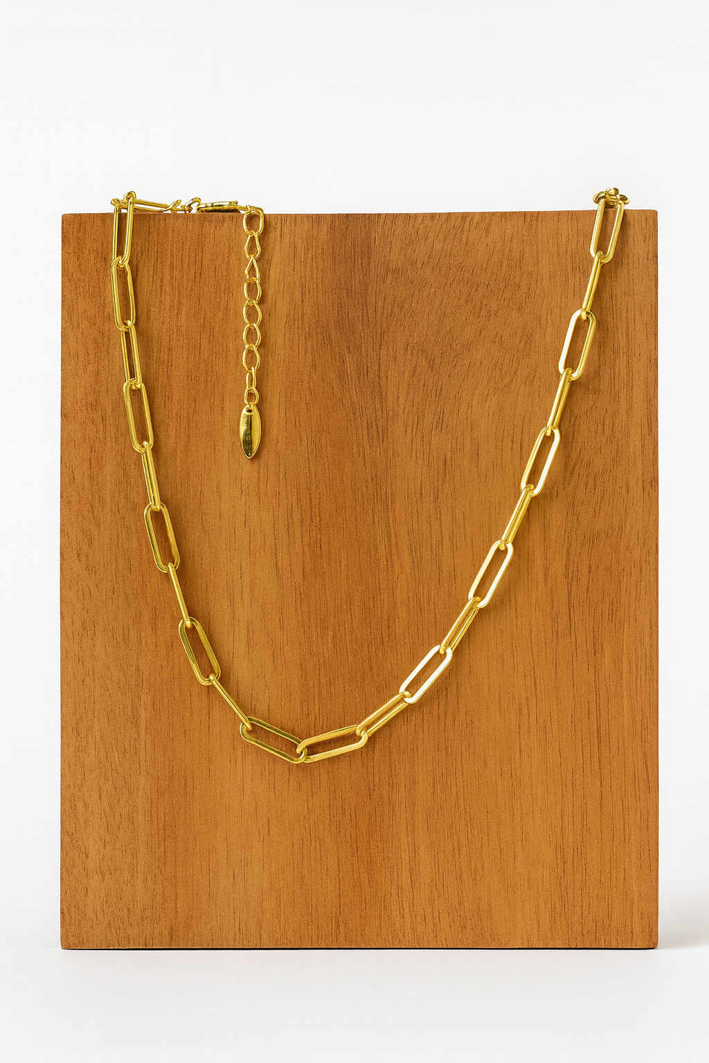 Cadena con Eslabones Rectangulares