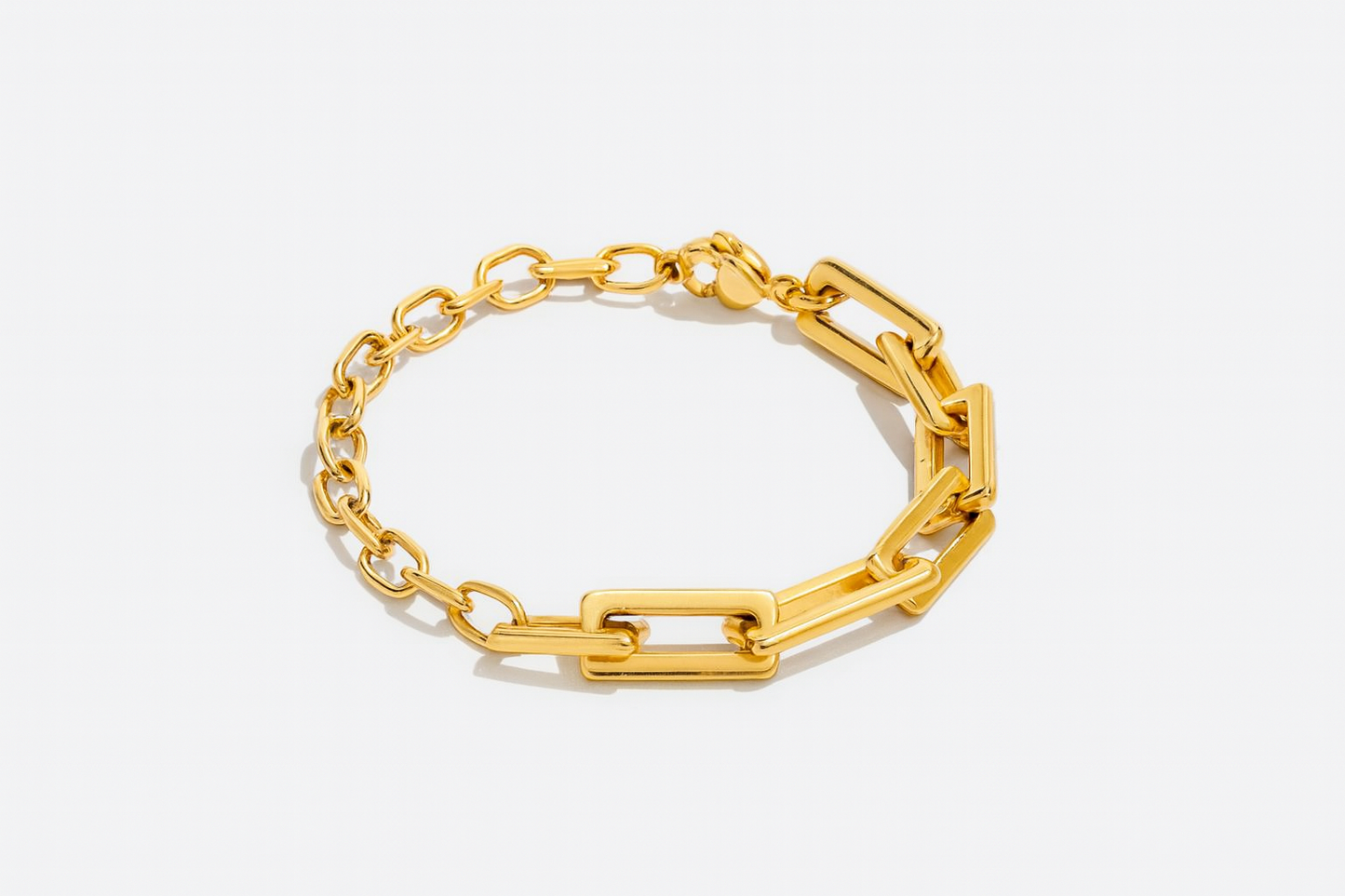 Pulsera Cadena Geométrica