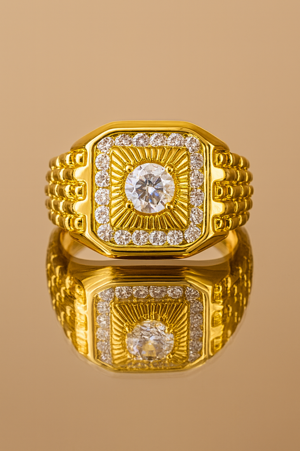 Anillo de Hombre Sol Imperial