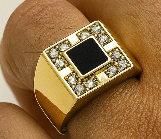 Anillo Masculino Ébano Real