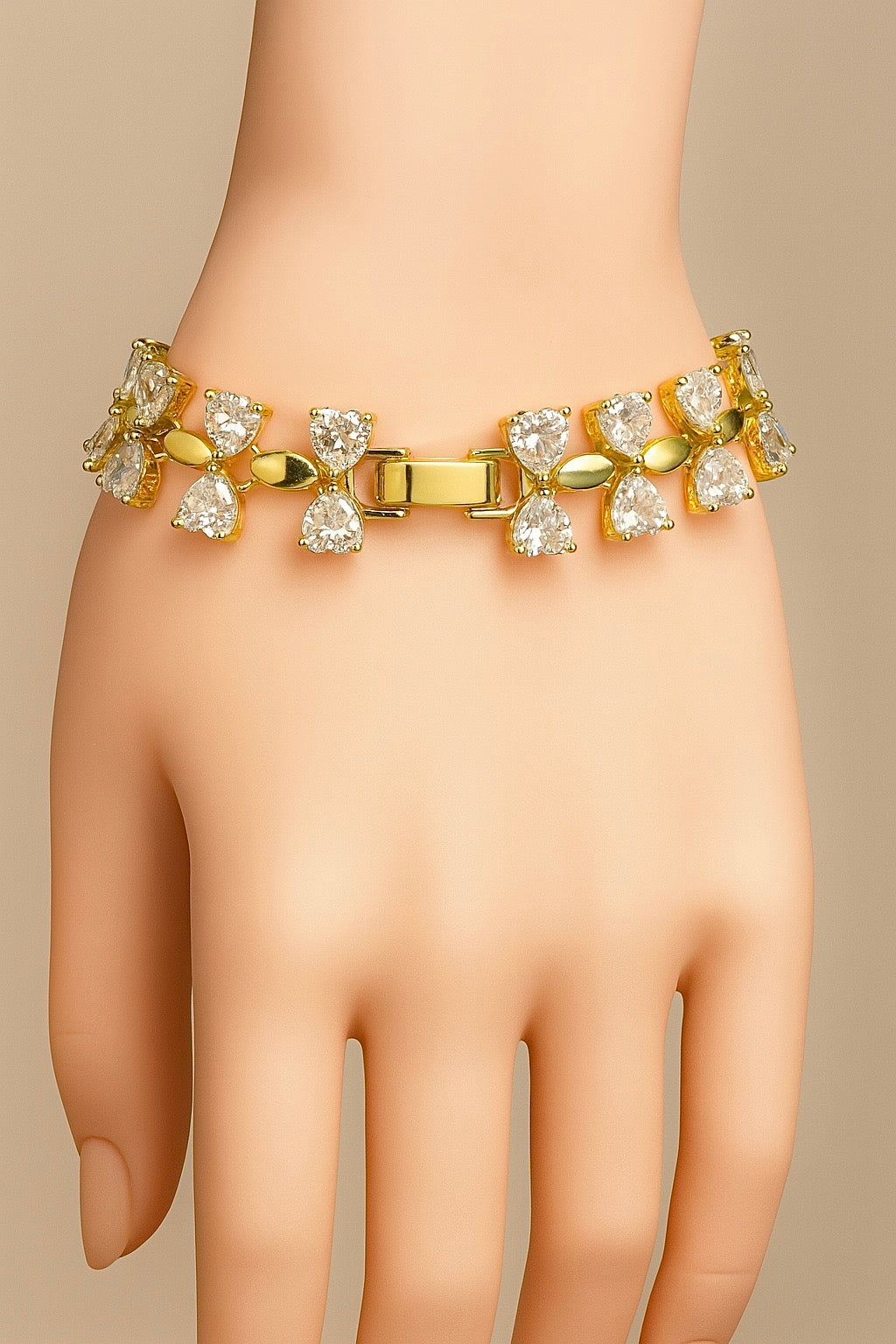 Pulsera doble con Circonias de Lujo
