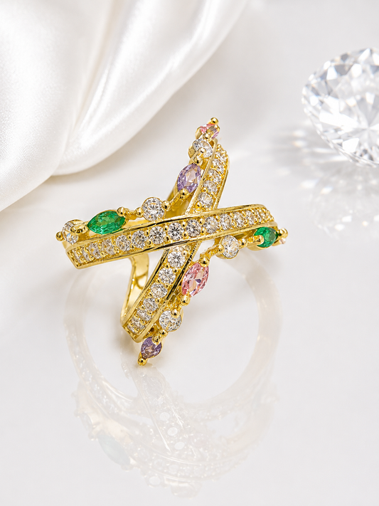 Anillo Luxury Cross