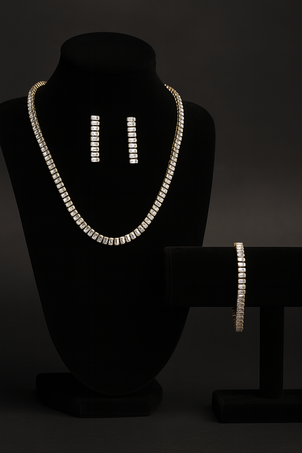 Set de Piedras con Zirconias Transparentes