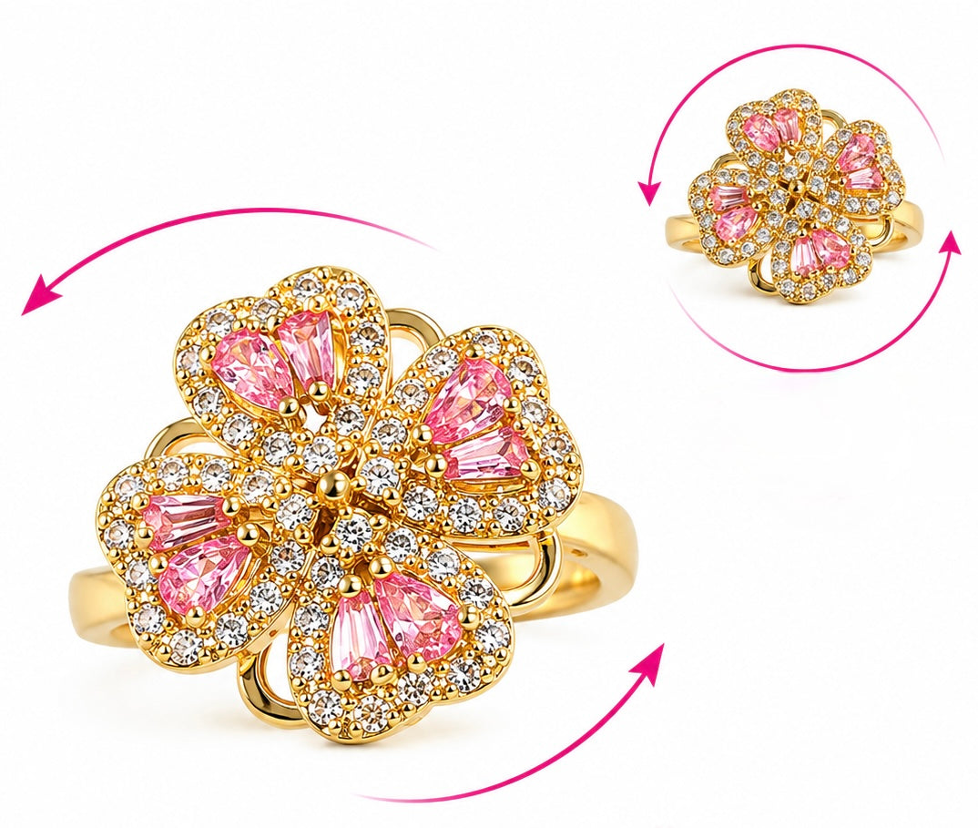 Anillo Pink Blossom Luxury