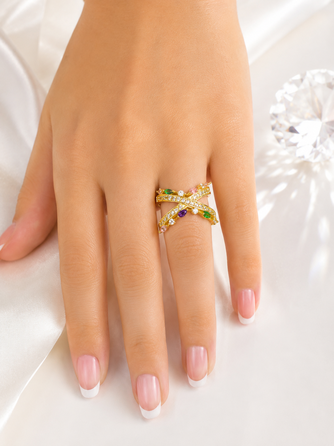 Anillo Luxury Cross