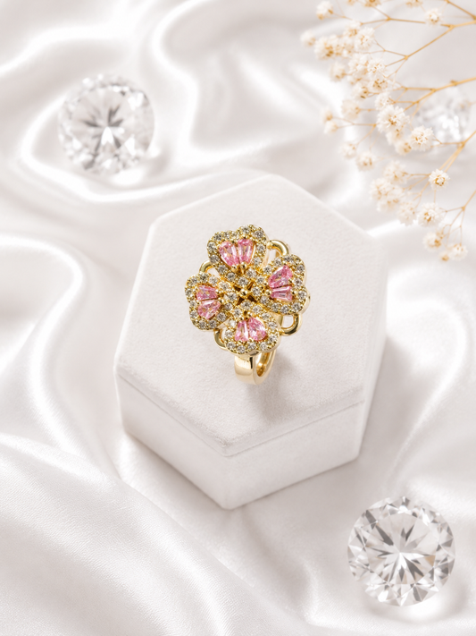 Anillo Pink Blossom Luxury