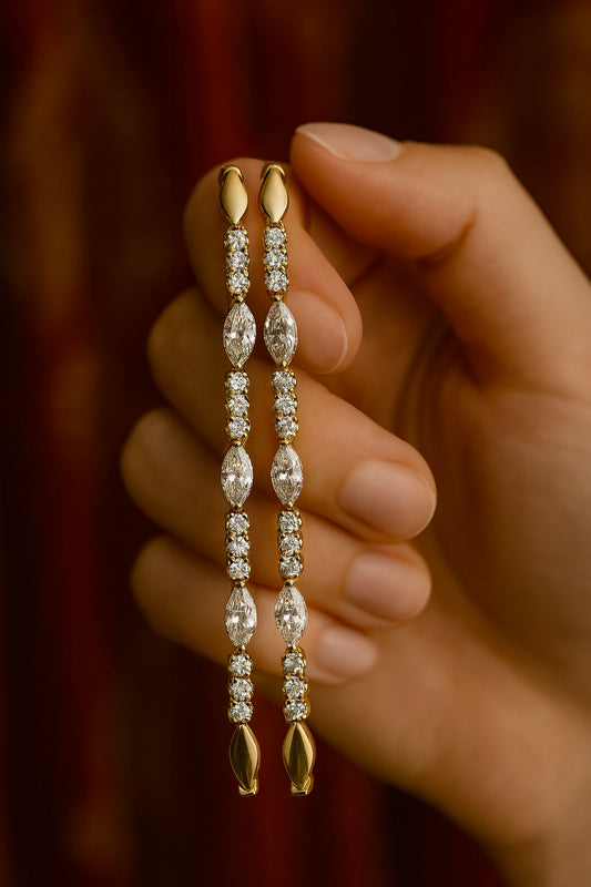 Pulsera Doble de Zirconia