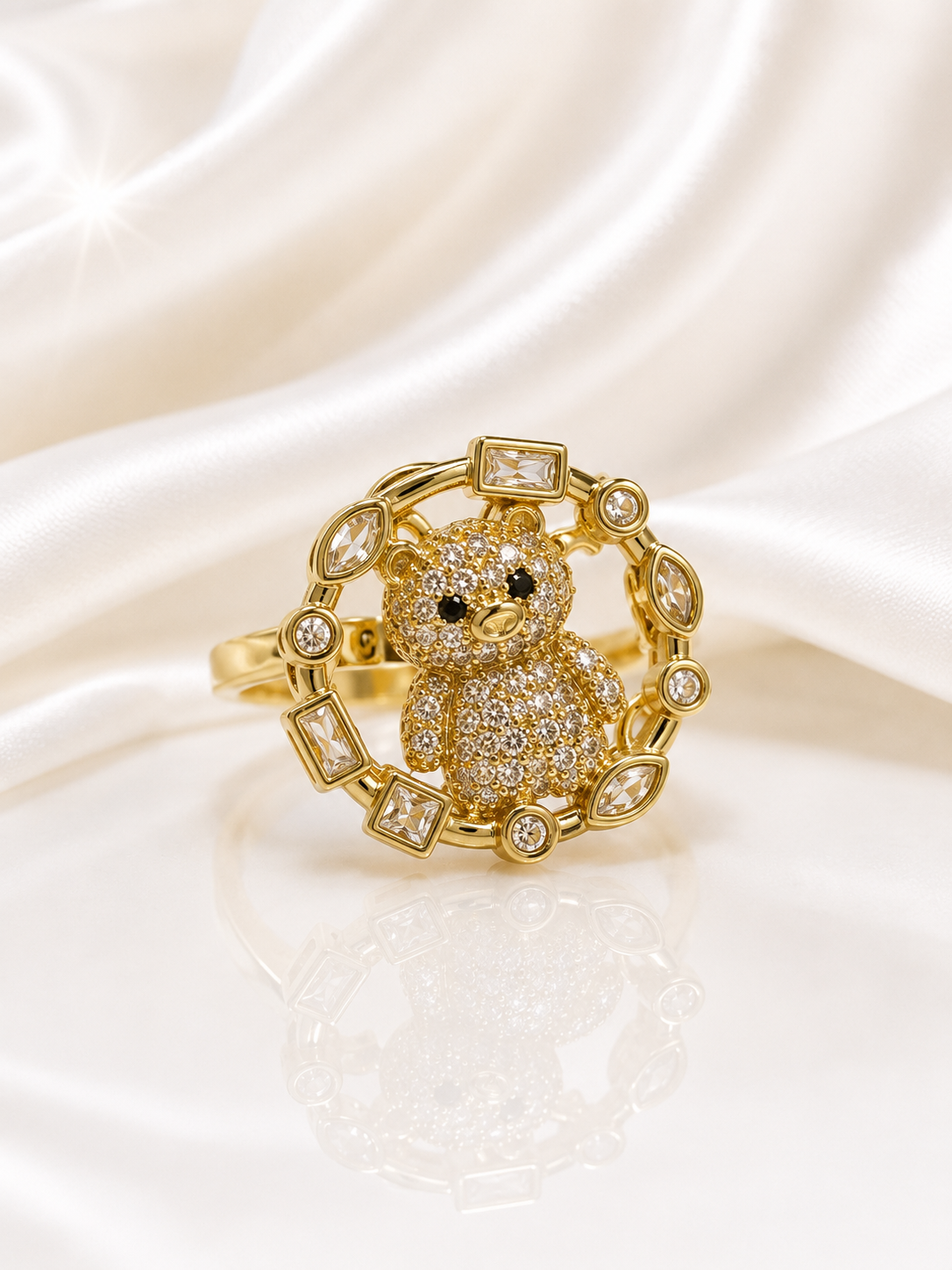 Anillo Teddy Luxury Shine