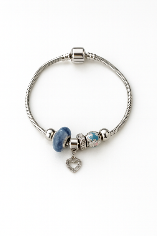 Manilla Corazón Celestial Silver