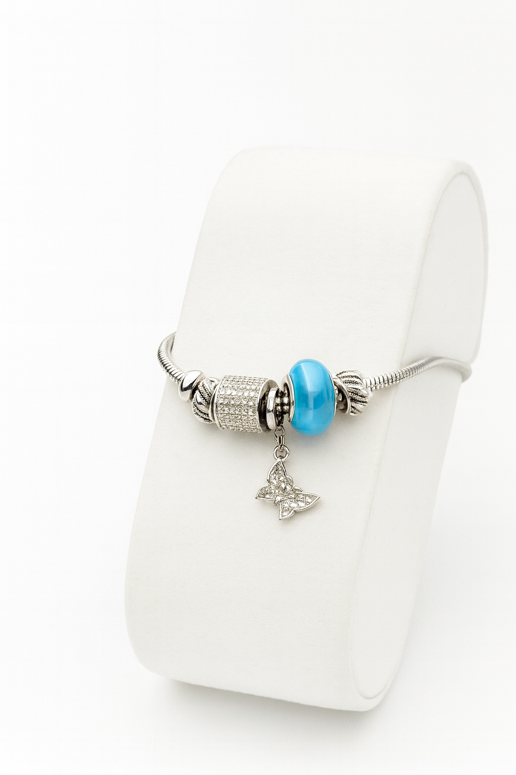 Manilla Mariposa Celeste Silver