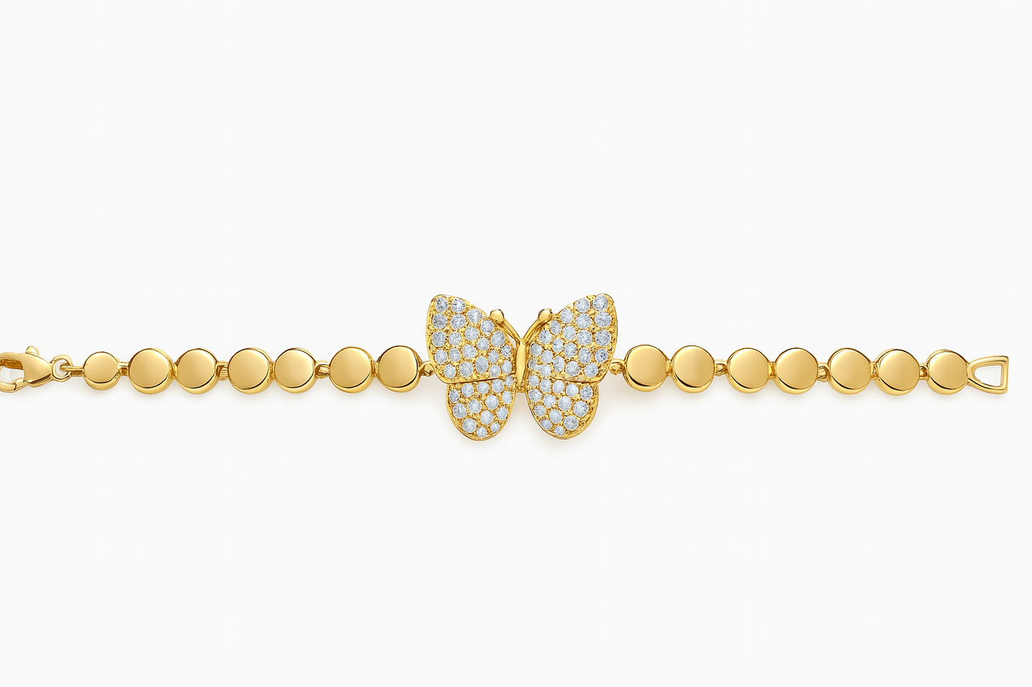 Manilla de Mariposa Brillante