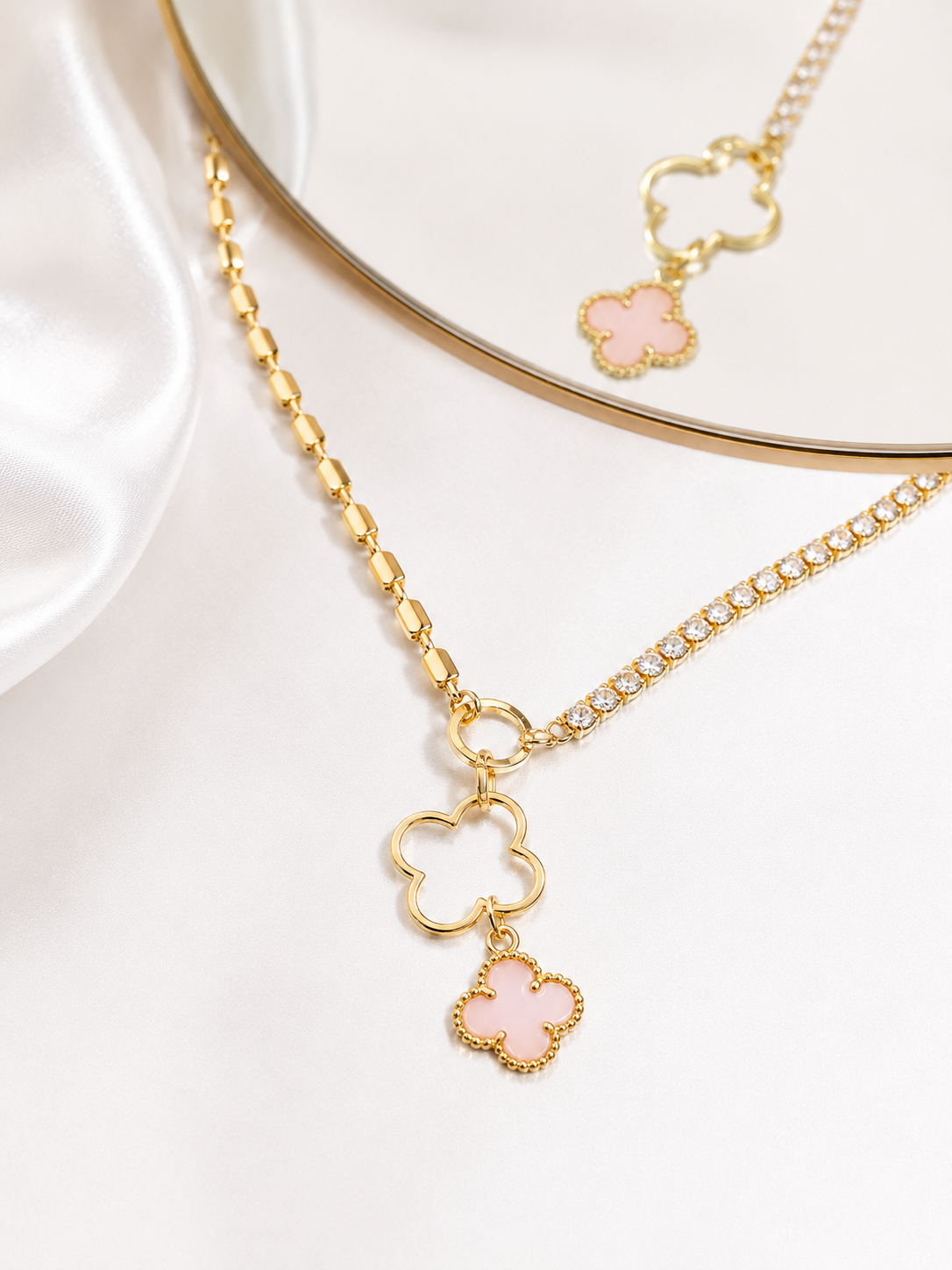 Cadena Elegance Pink Clover