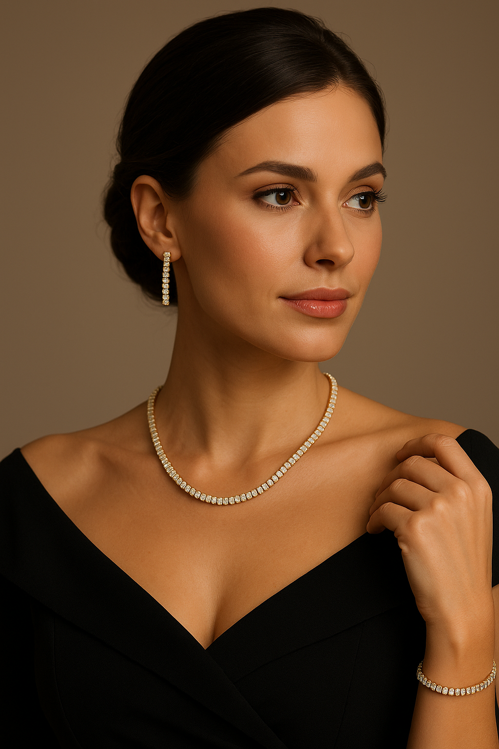 Set de Piedras con Zirconias Transparentes