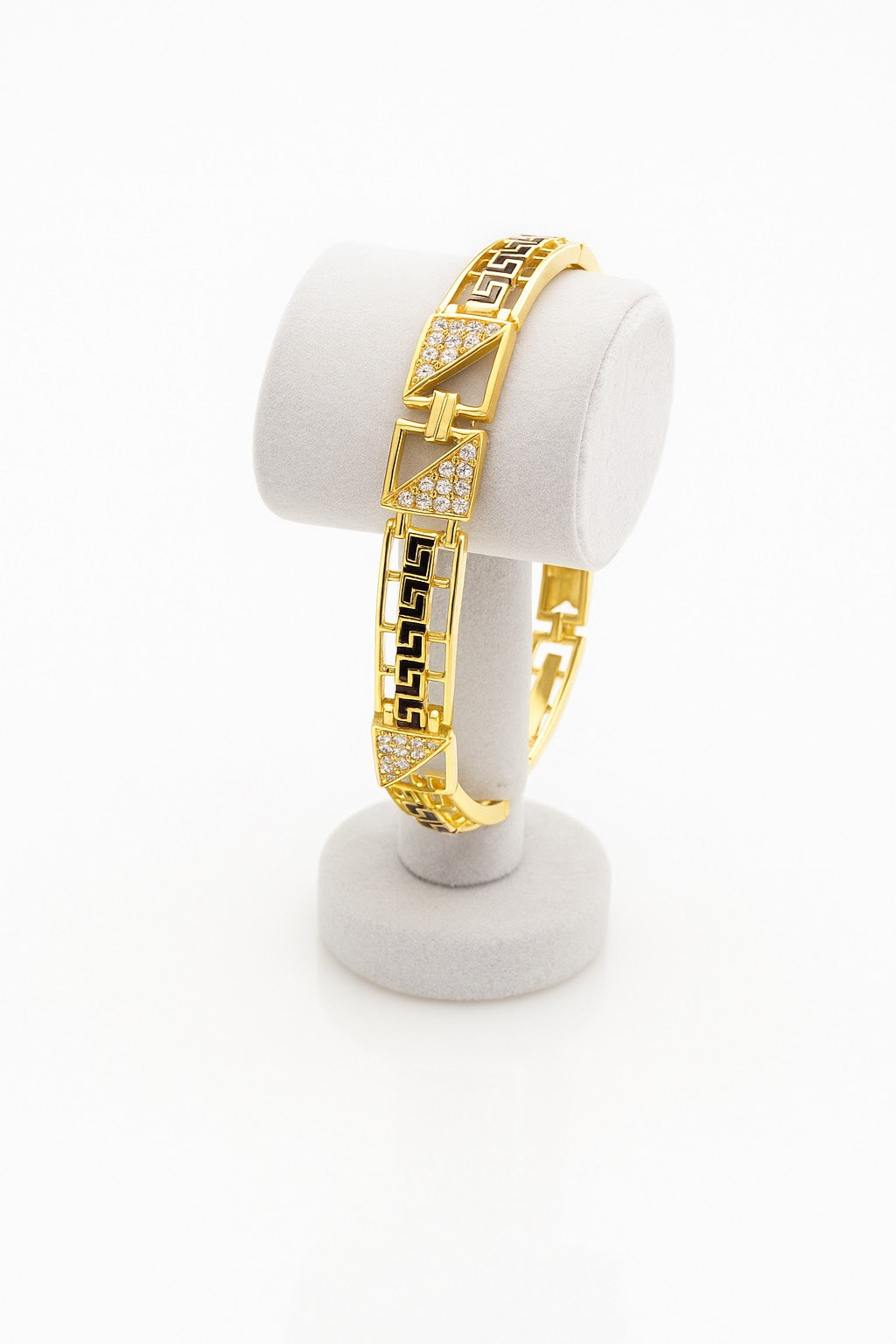 Pulsera Dorada Geométrica