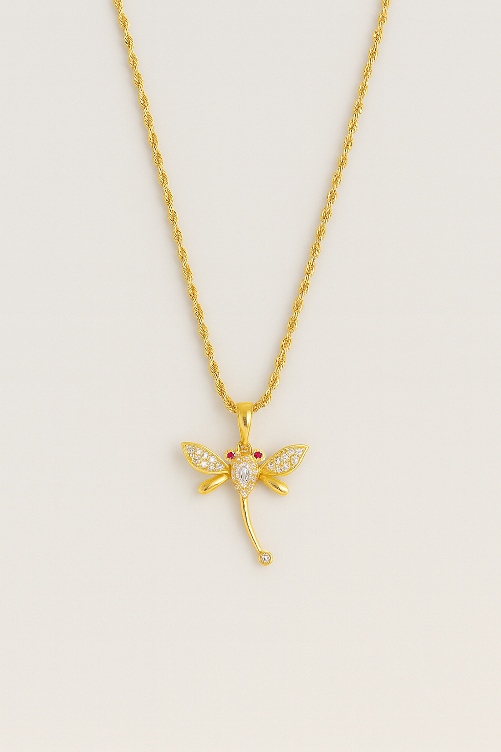 Cadena con Dije Libélula