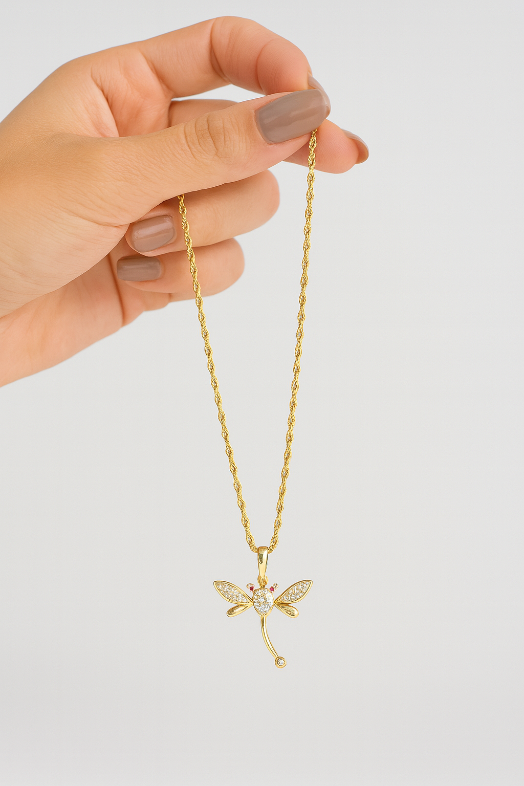Cadena con Dije Libélula