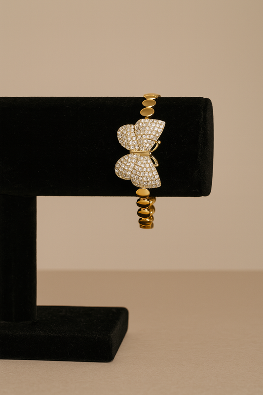Manilla de Mariposa Brillante