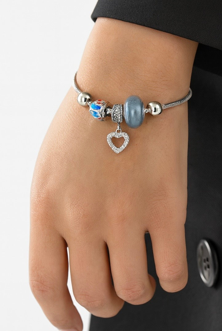 Manilla Corazón Celestial Silver