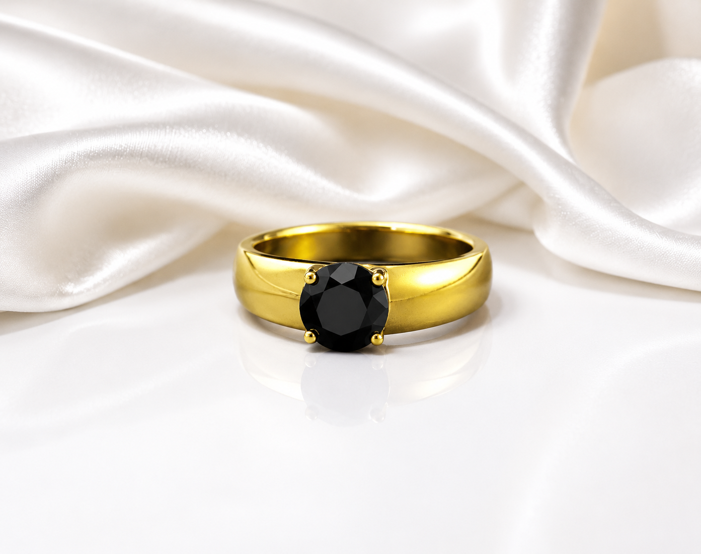 Anillo Liso de Piedra