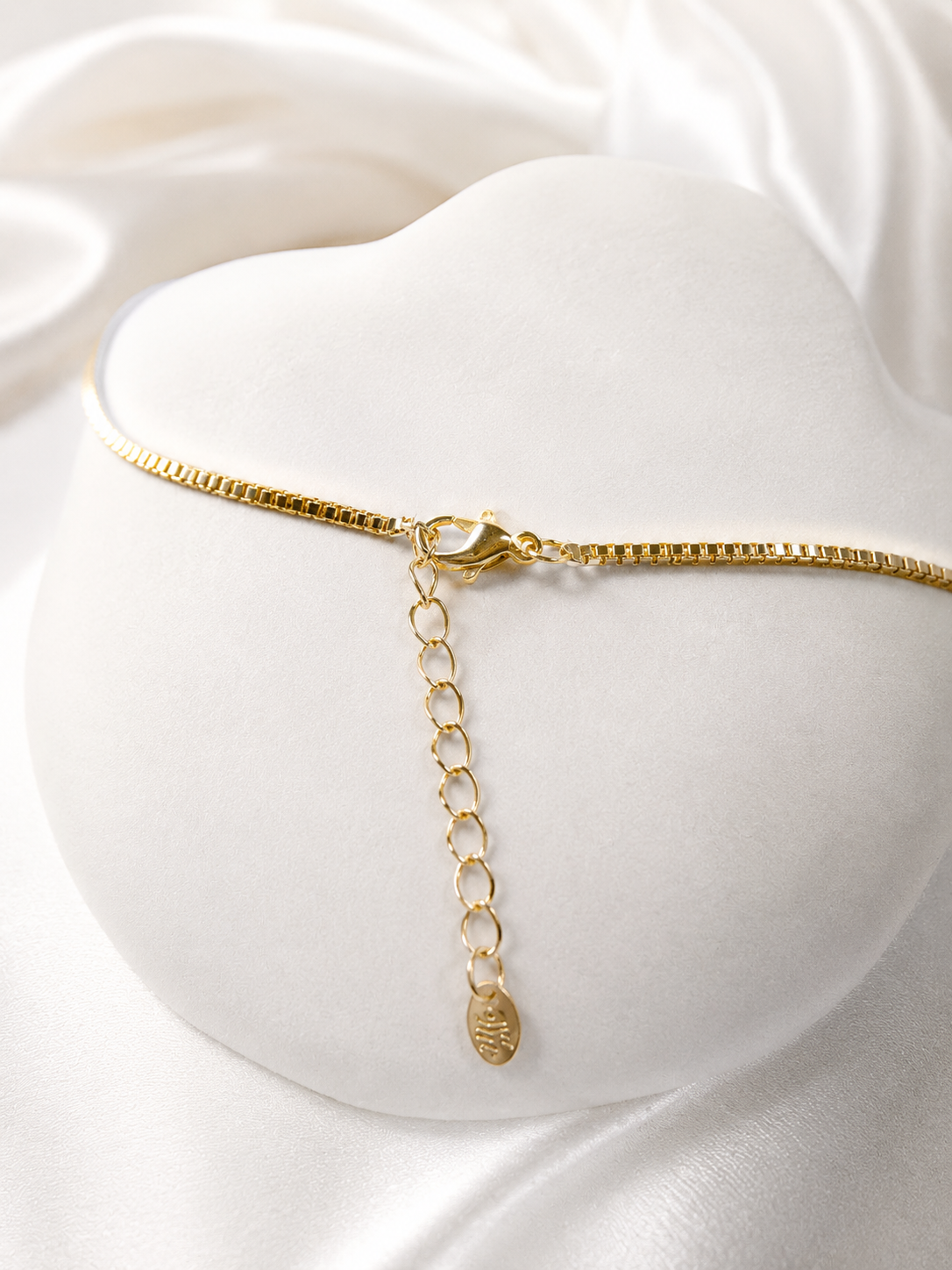 Cadena Corazón Rubí