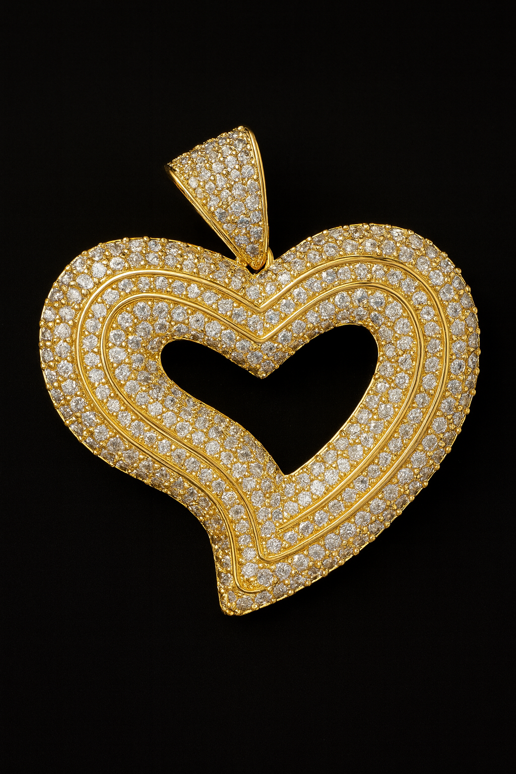 Cadena de Corazón Desigual