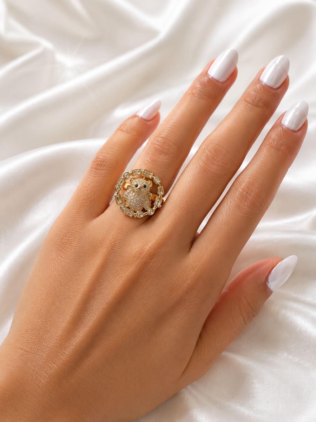 Anillo Teddy Luxury Shine