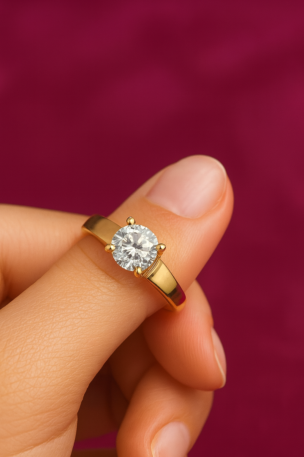 Anillo Clásico de Compromiso