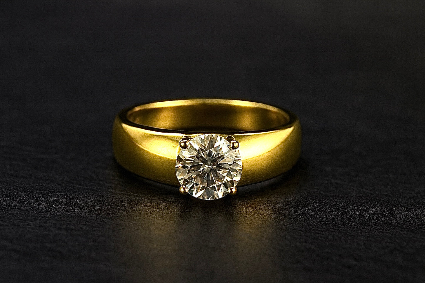 Anillo Liso de Piedra