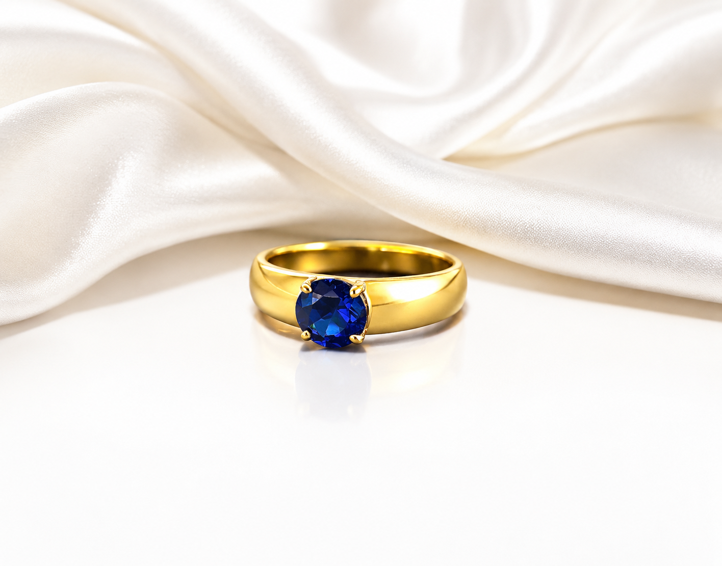 Anillo Liso de Piedra