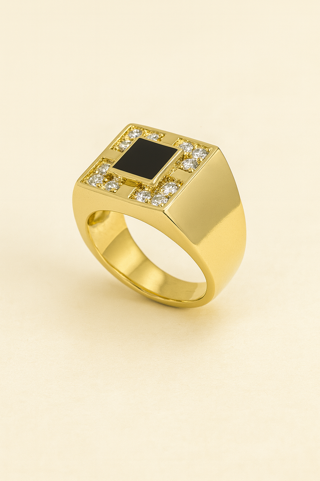 Anillo Masculino Ébano Real