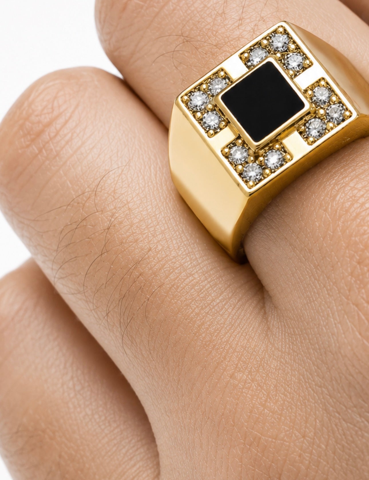 Anillo Masculino Ébano Real