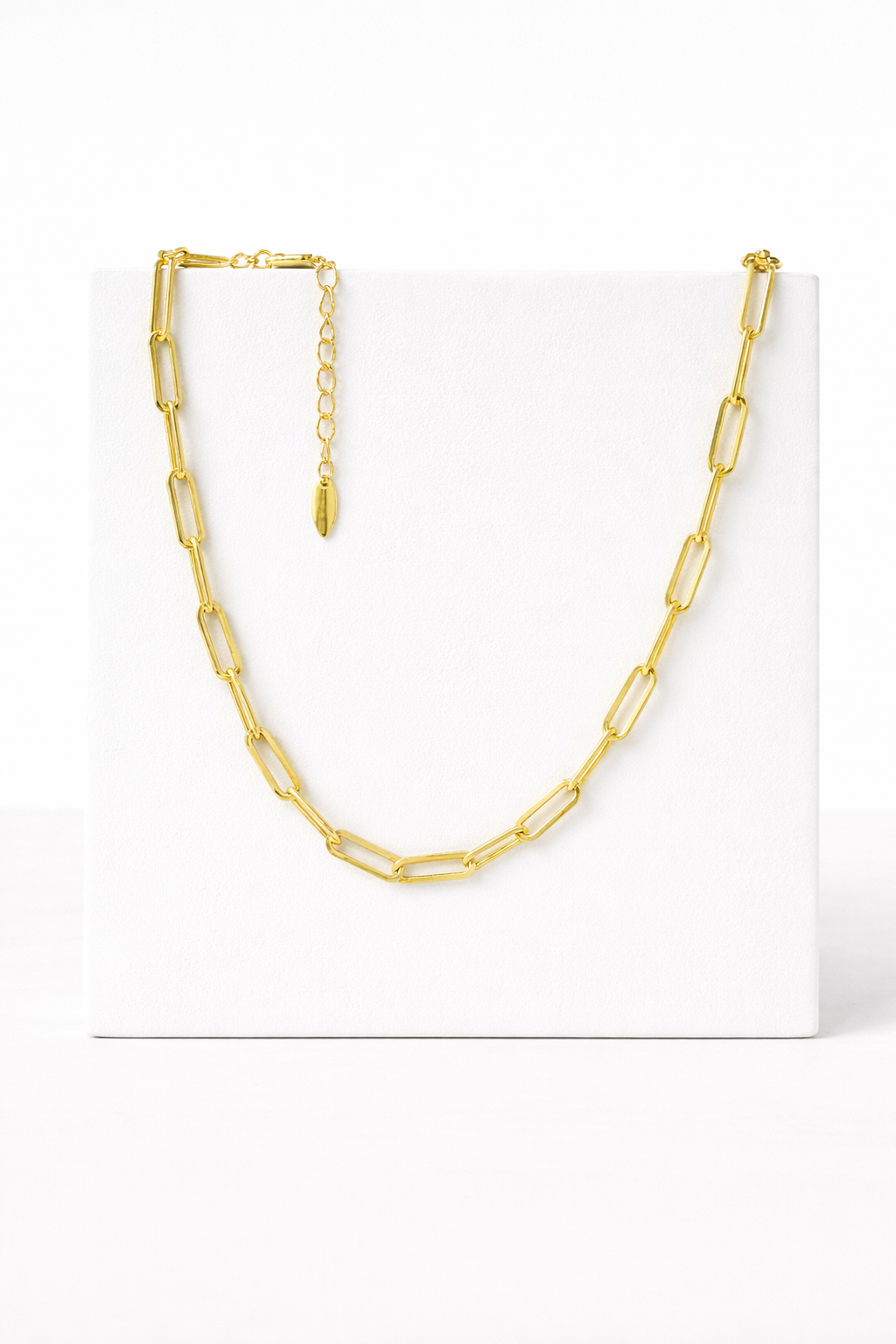 Cadena con Eslabones Rectangulares
