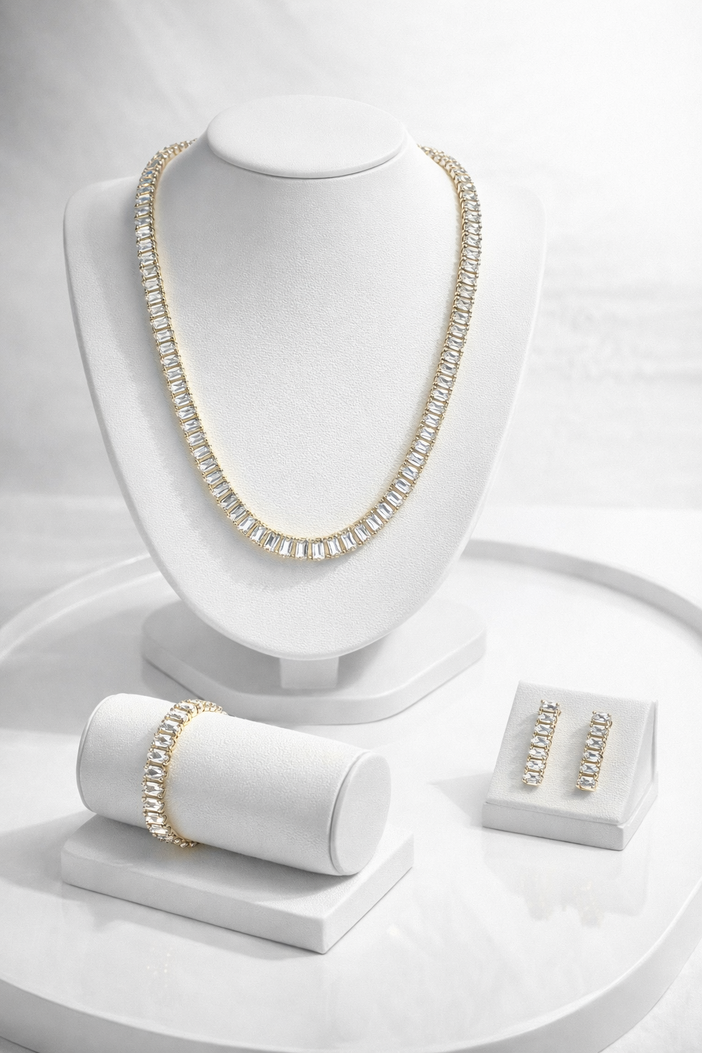 Set de Piedras con Zirconias Transparentes
