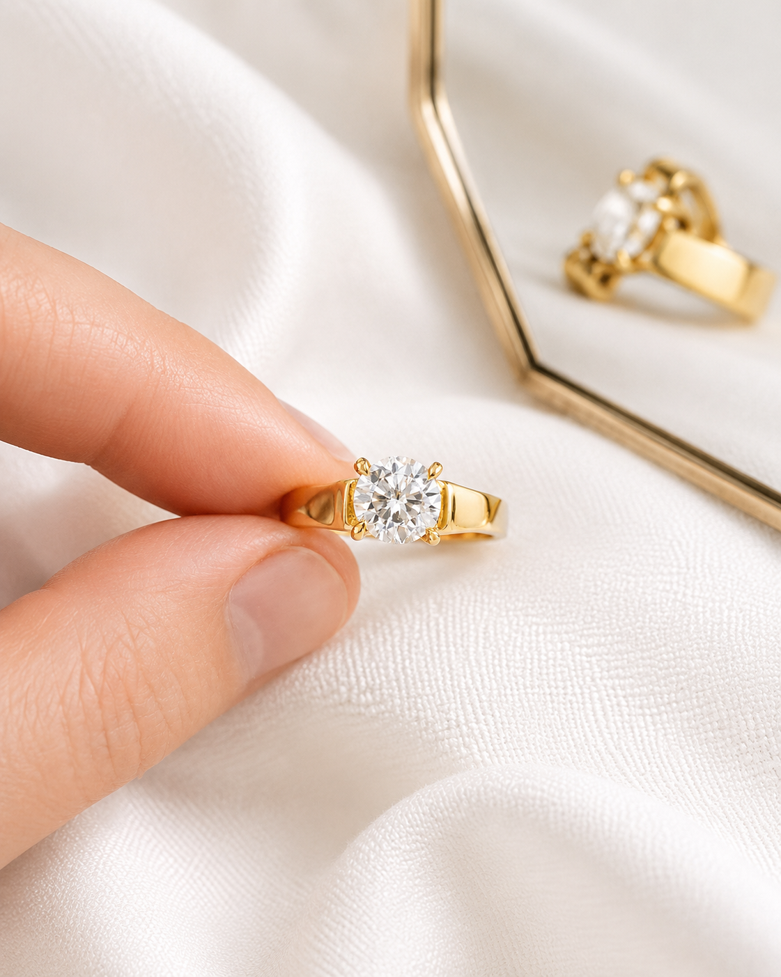 Anillo Clásico de Compromiso