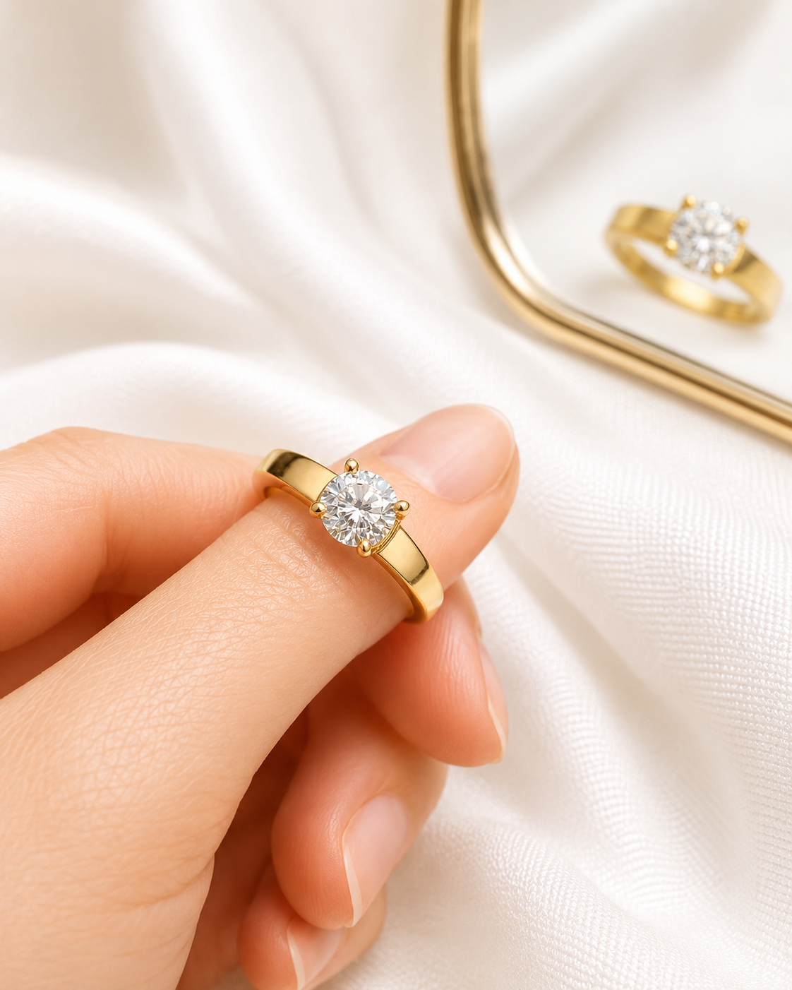 Anillo Clásico de Compromiso