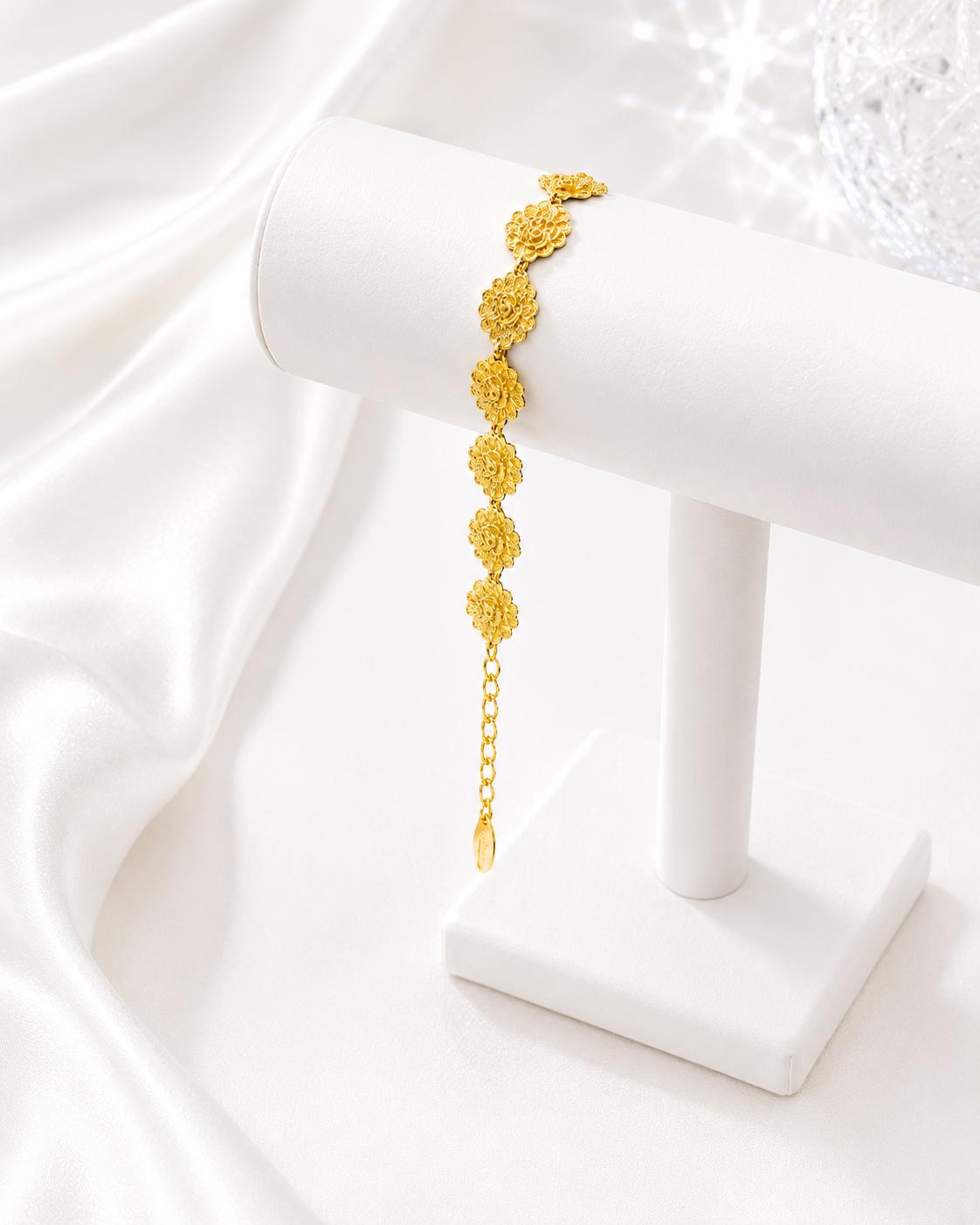Pulsera De Flores de Encanto