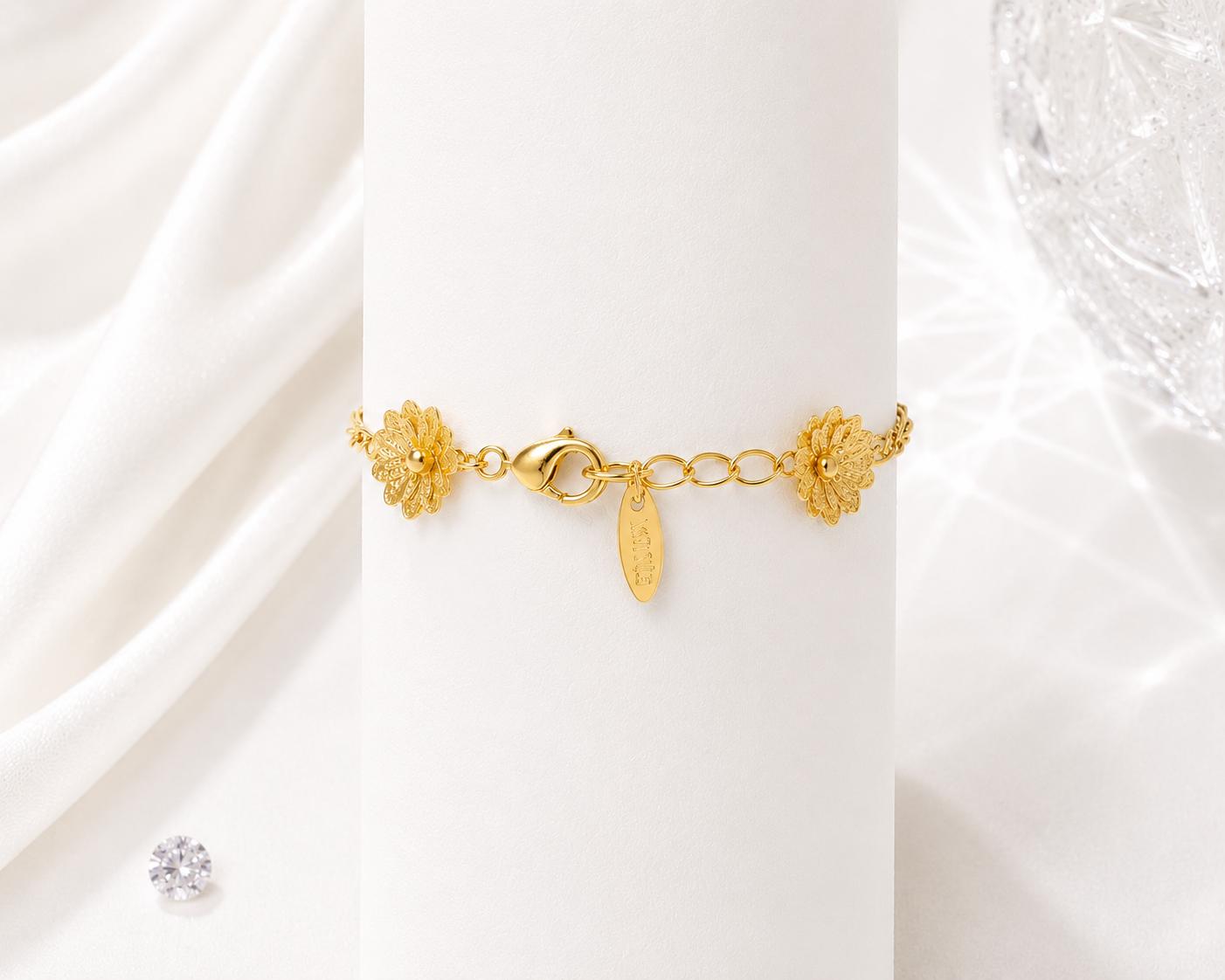 Pulsera De Flores de Encanto