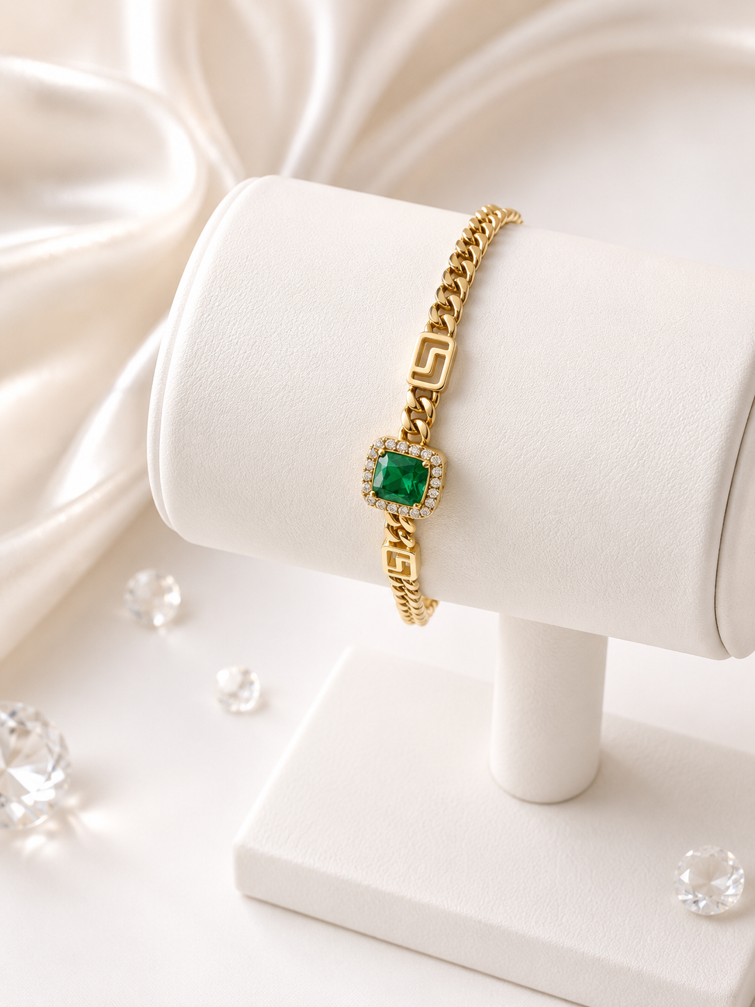 Pulsera de Piedra verde