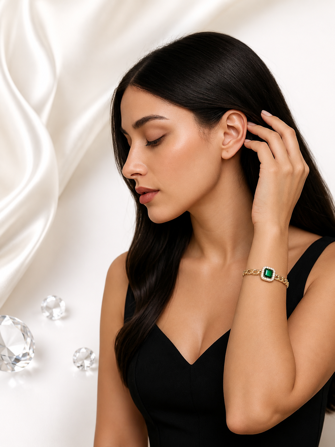 Pulsera de Piedra verde