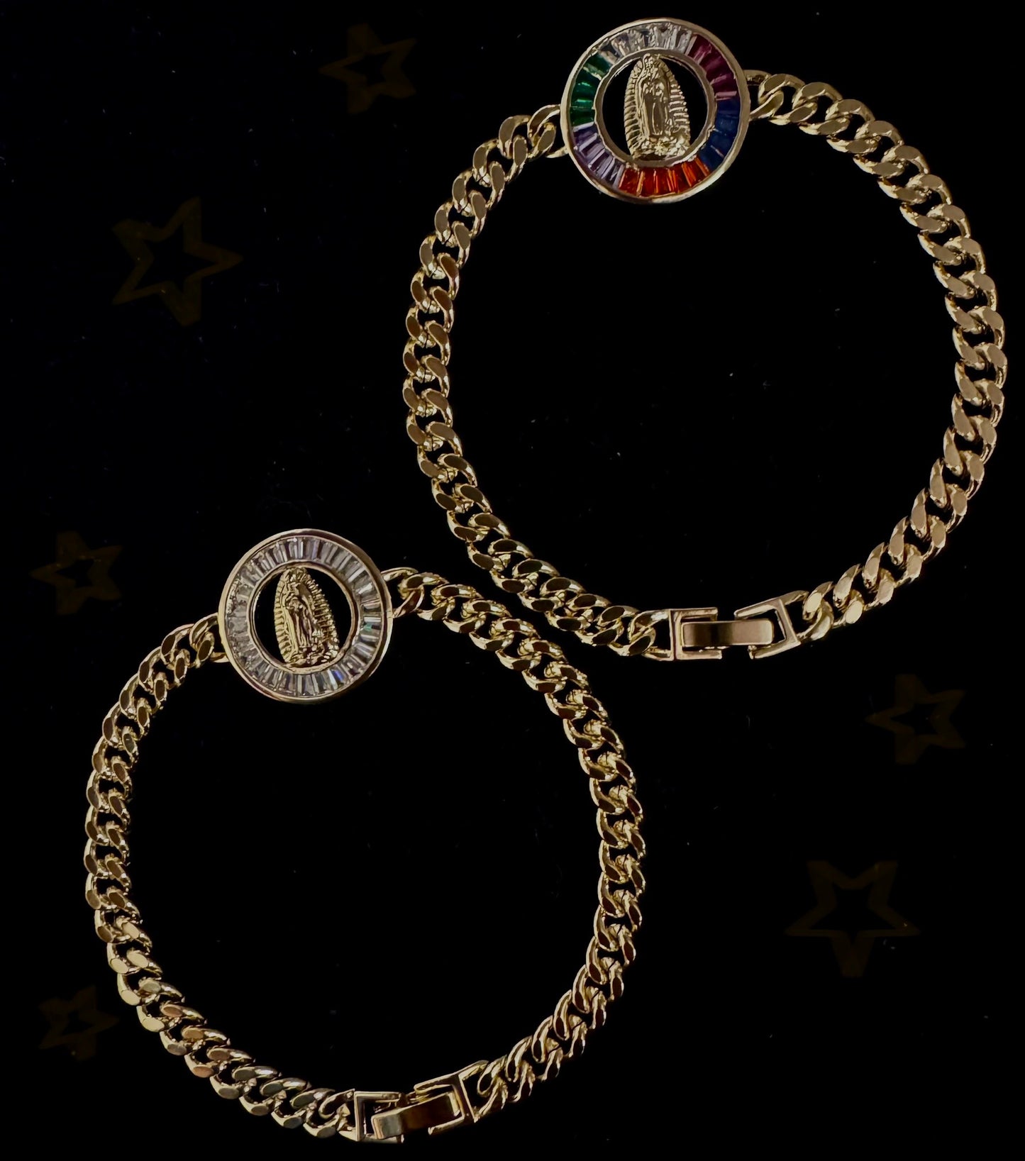 Manilla Tipo Reloj Virgen de Guadalupe