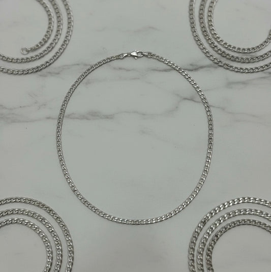 Cadena Silver Clásica de Eslabones