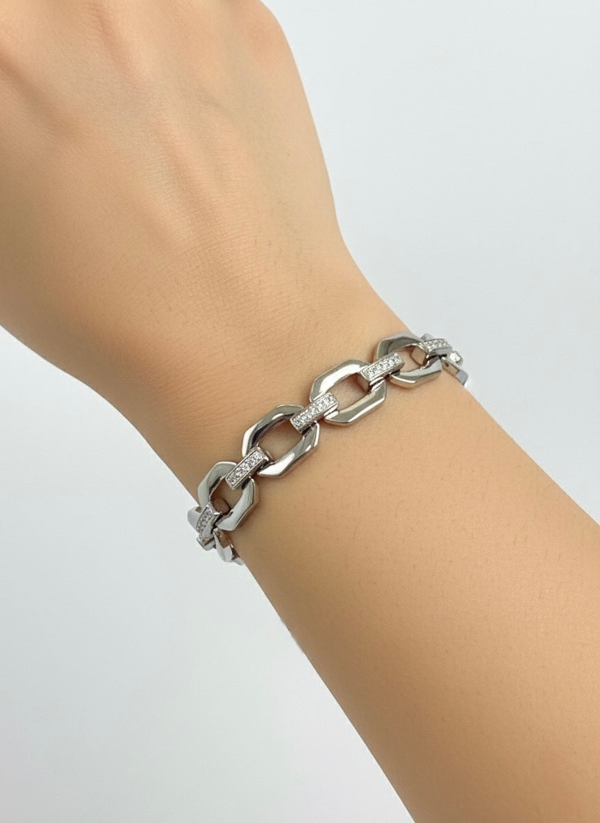 Manilla de Eslabones Anchos