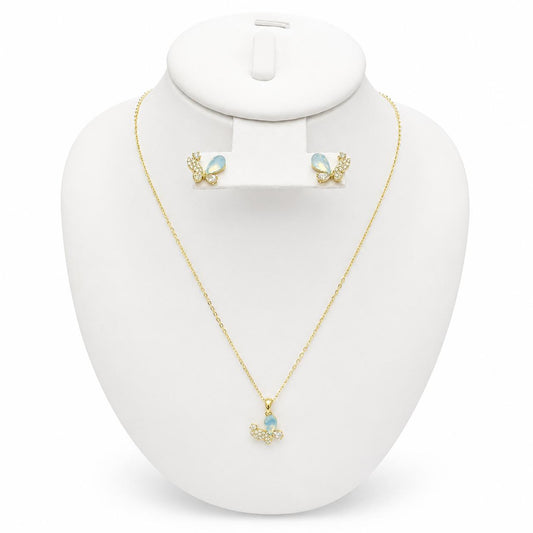 Set de Mariposa Azul
