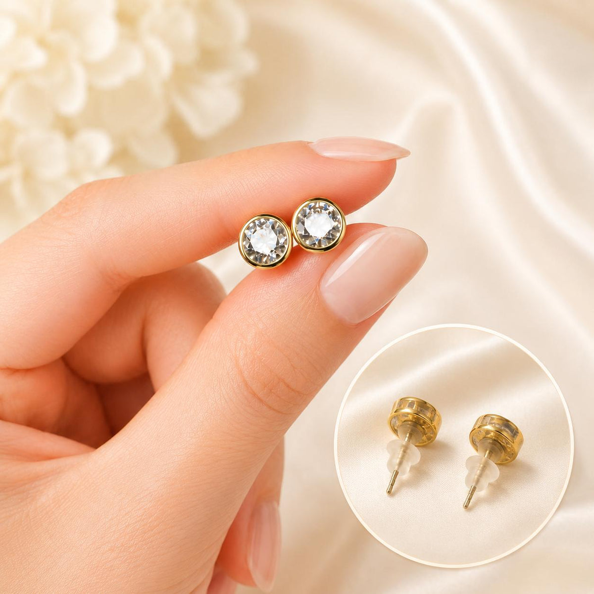 Aretes clásicos de taquitos.